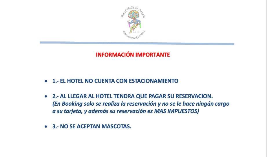 Hotel Valle De Oaxaca المظهر الخارجي الصورة
